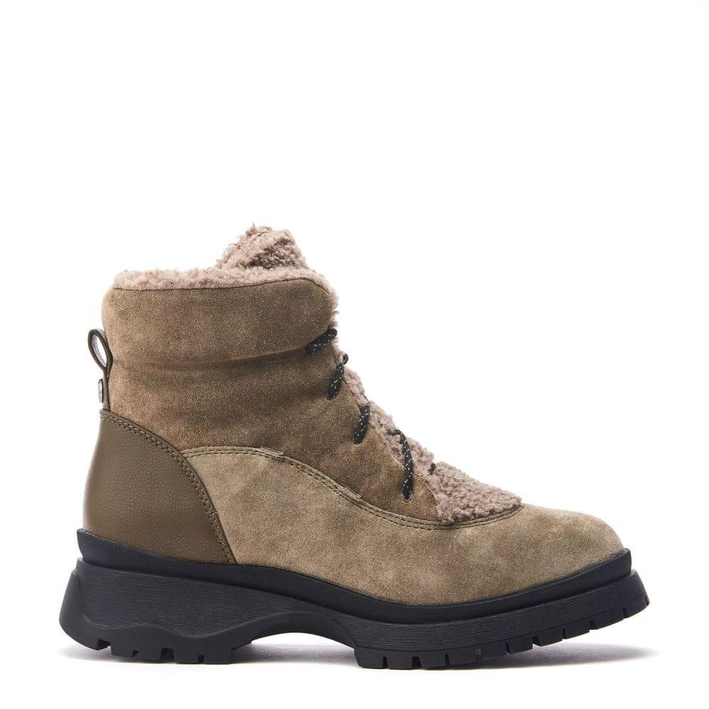 Moda In Pelle Frostie Khaki Suede 38 Size: UK 5 / EU 38