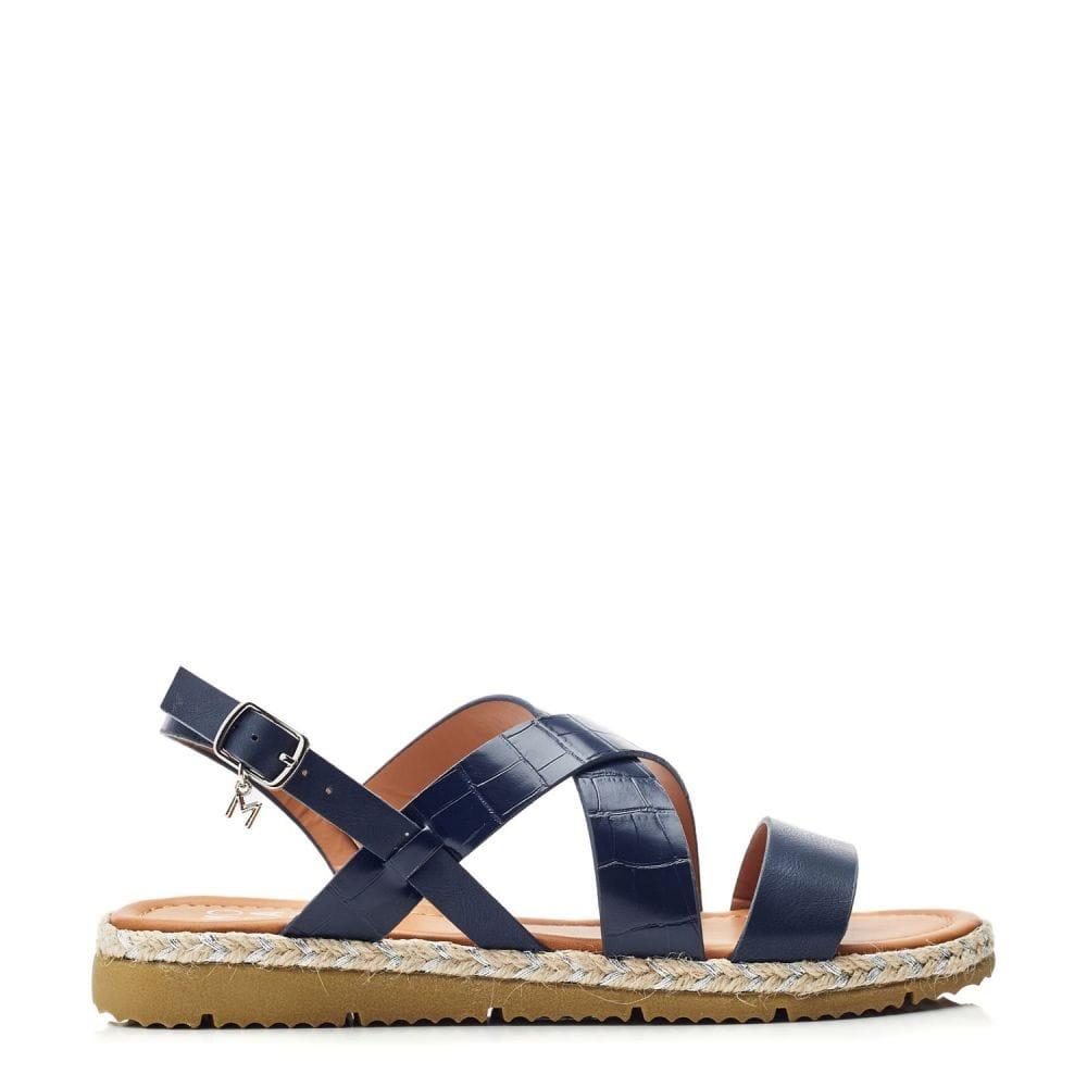 Moda In Pelle Neyma Navy Porvair 37 Size: EU 37 / UK 4