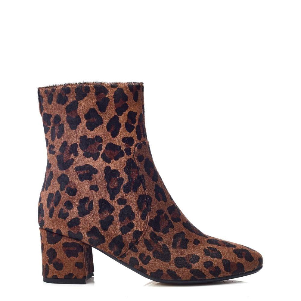 Moda In Pelle Otto Leopard Suede 38 Size: UK 5 / EU 38