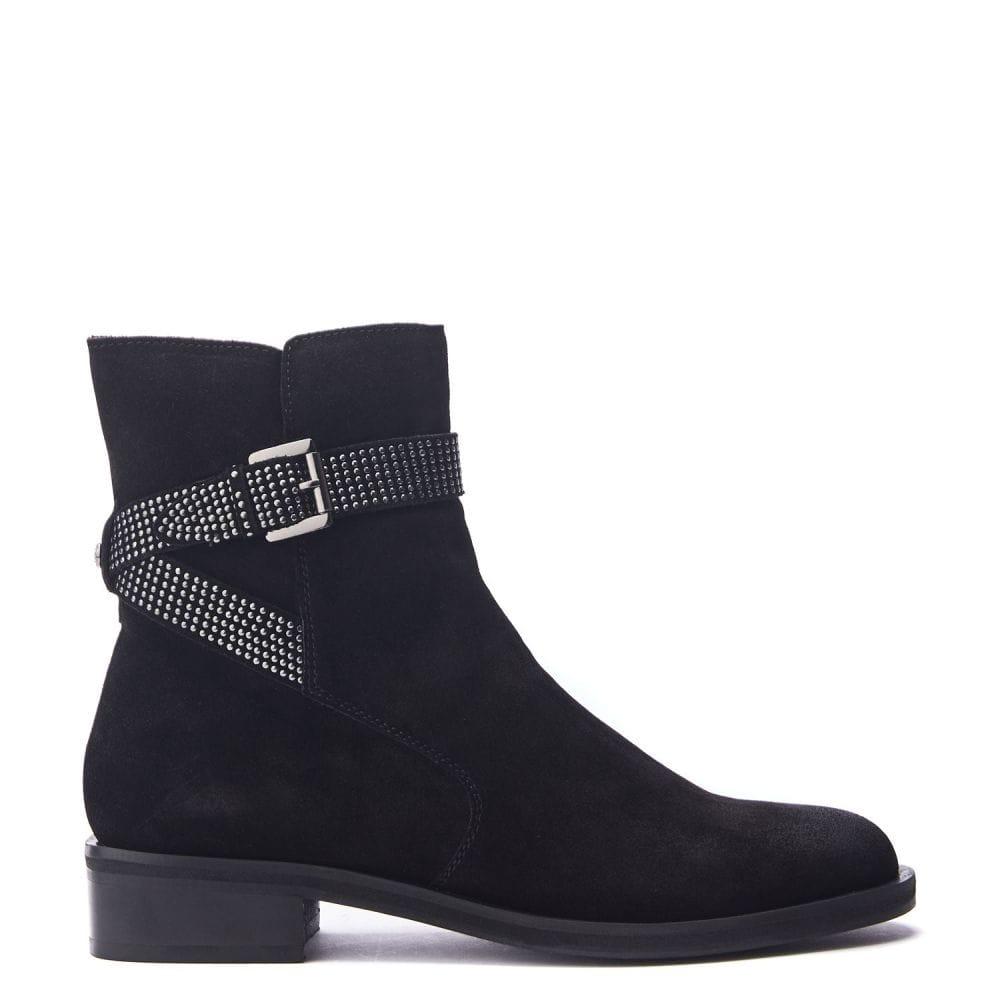 Moda In Pelle Panazol Black Suede 38 Size: UK 5 / EU 38