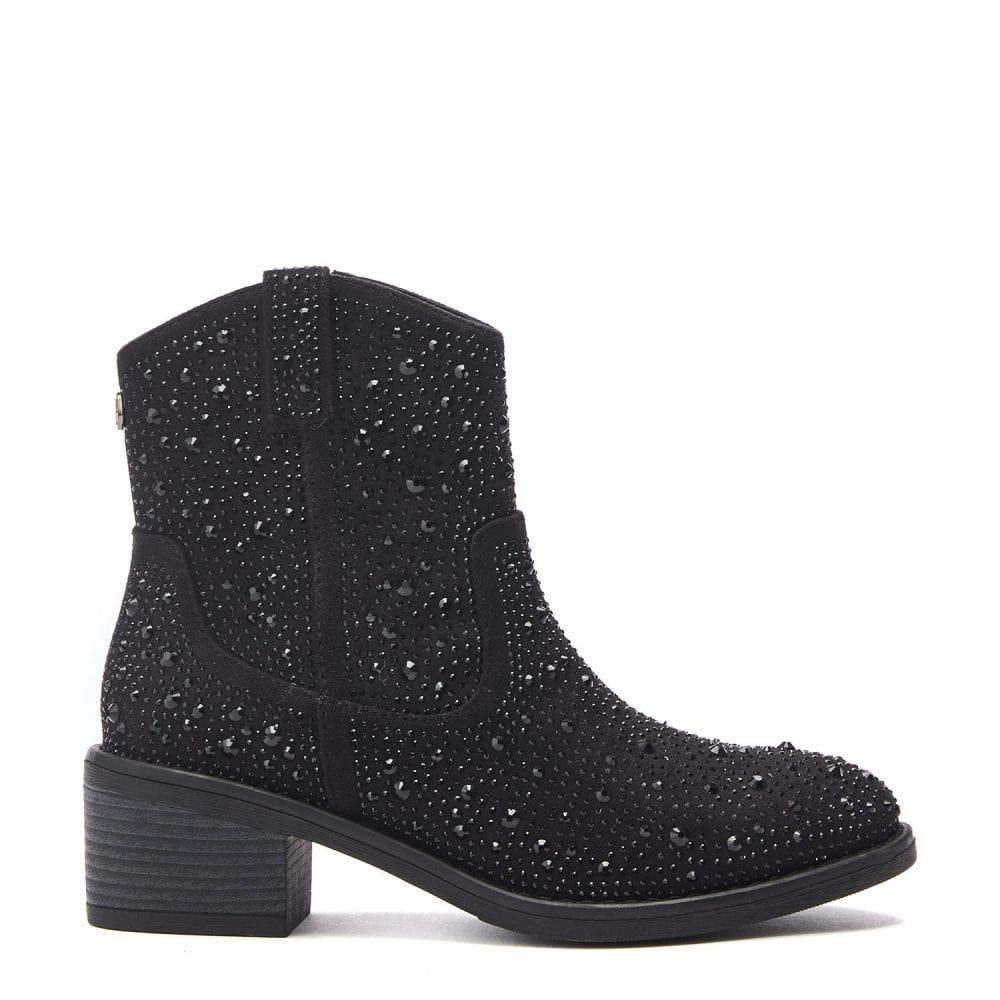 Moda In Pelle Petronella Black Alcantara 40 Size: UK 7 / EU 40