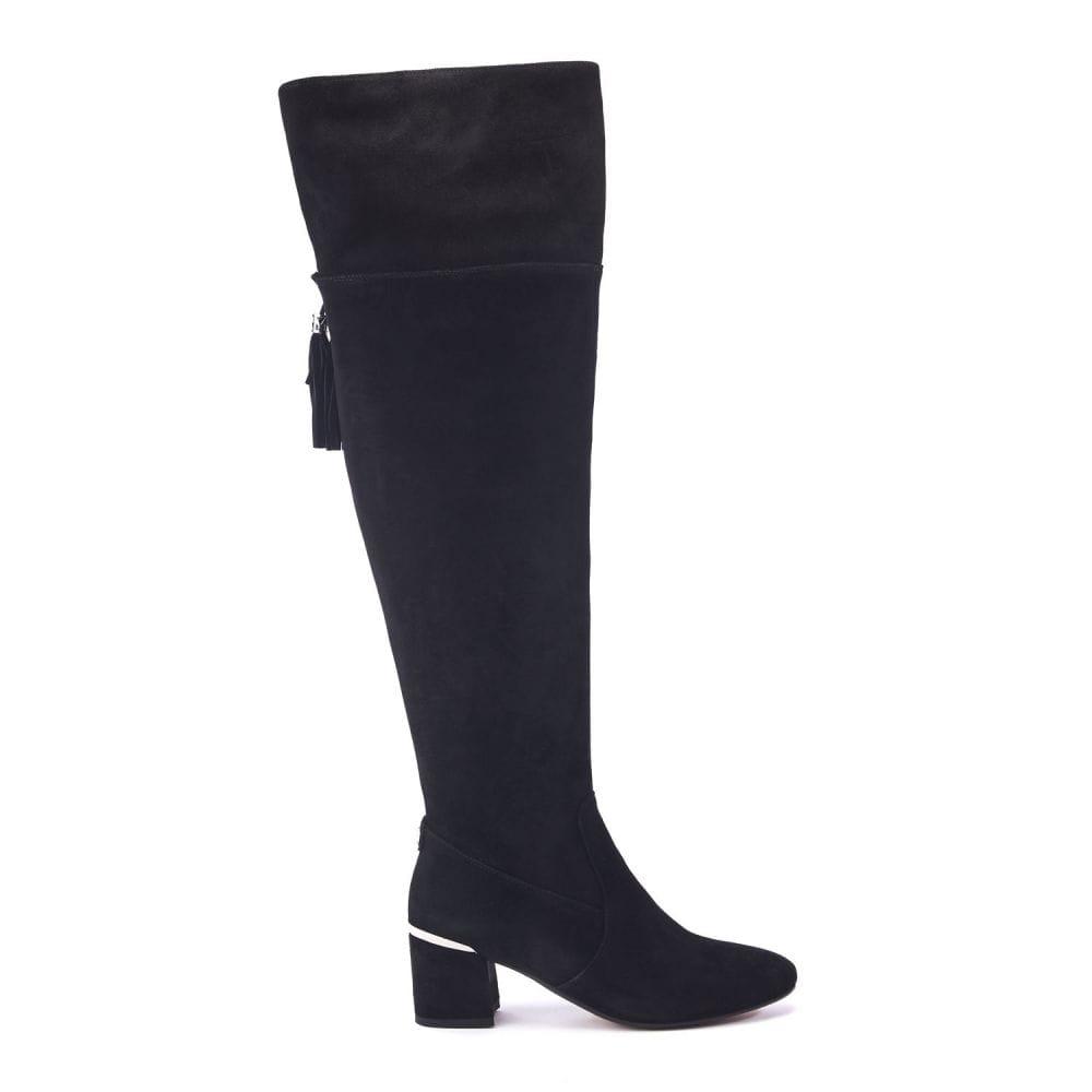 Moda In Pelle Retta Black Suede 38 Size: UK 5 / EU 38