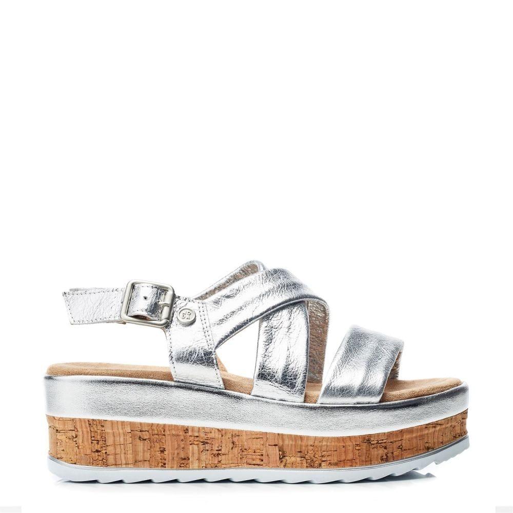 Moda In Pelle Romani Silver Leather 41 Size: EU 41 / UK 8