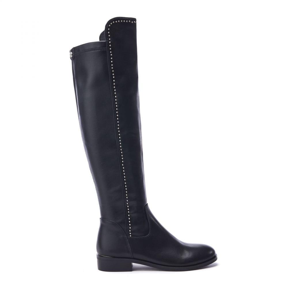 Moda In Pelle Salman Black Porvair 41 Size: UK 8 / EU 41