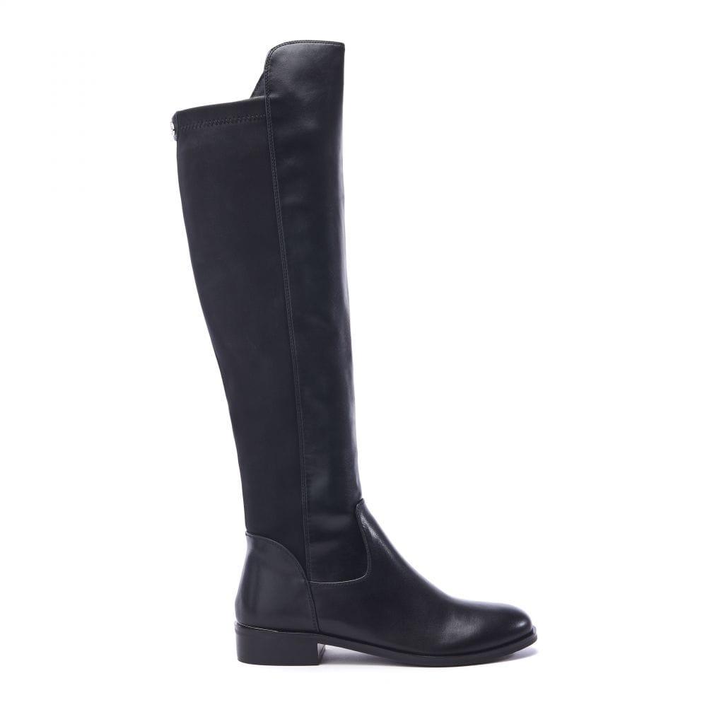 Moda In Pelle Solenne Black Porvair 37 Size: UK 4 / EU 37