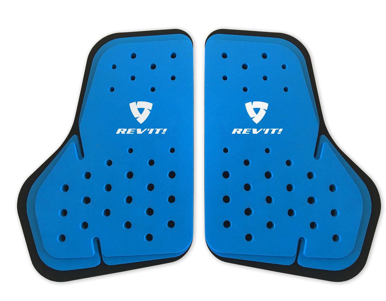 Revit Seesoft DC, chest protector 2pcs. Level 1 , color: Blue/Black , size: One Size