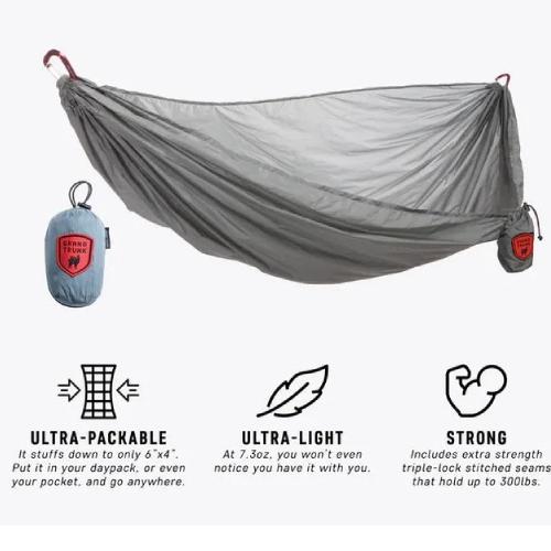 Grand Trunk, Nano Hammock - Black