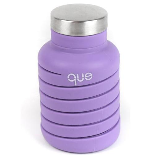 Que Bottle, 20oz collapsible bottle - Liliac Purple