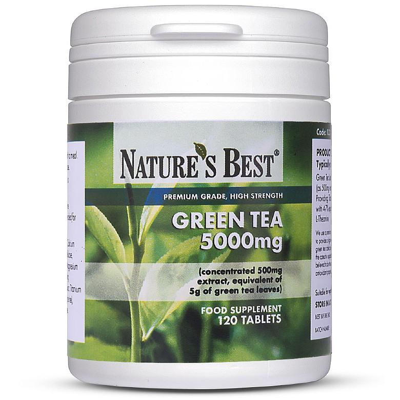 Green Tea 5000Mg, Pure Grade Extract 240 Tablets