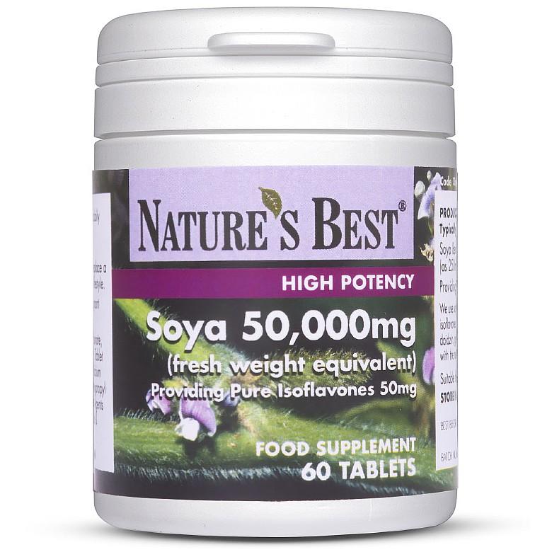 High Strength Soya Isoflavones 50Mg Subscription 2 Pots Every 60 Days