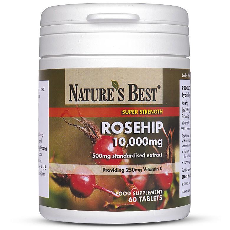 Rosehip 10,000Mg, High Strength 60 Tablets