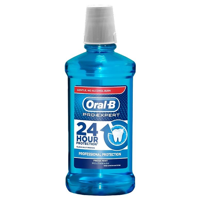 Oralb Pro Expert Fresh Mint Mouthwash 500Ml