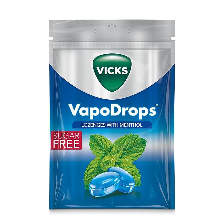 Vicks Vapodrops Menthol Sugar Free