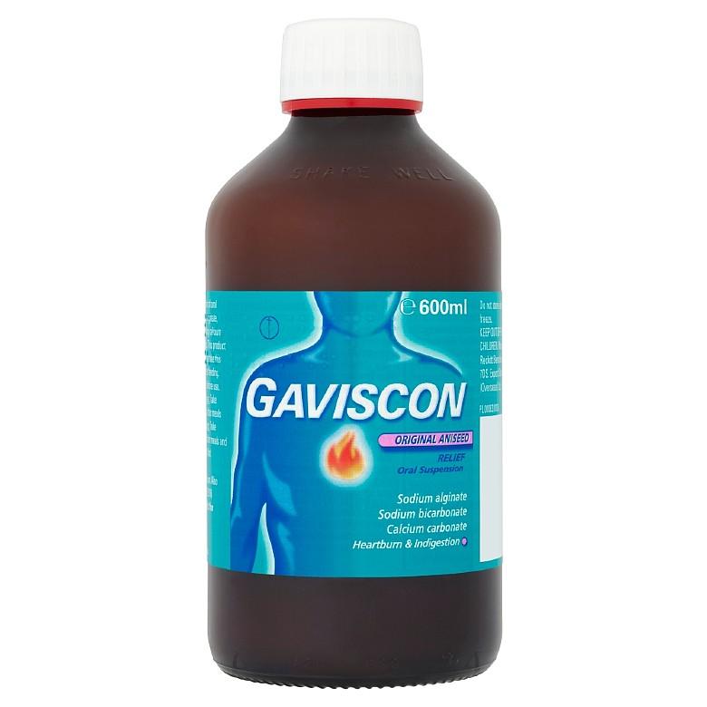 Gaviscon Aniseed Original Liquid Relief 600Ml