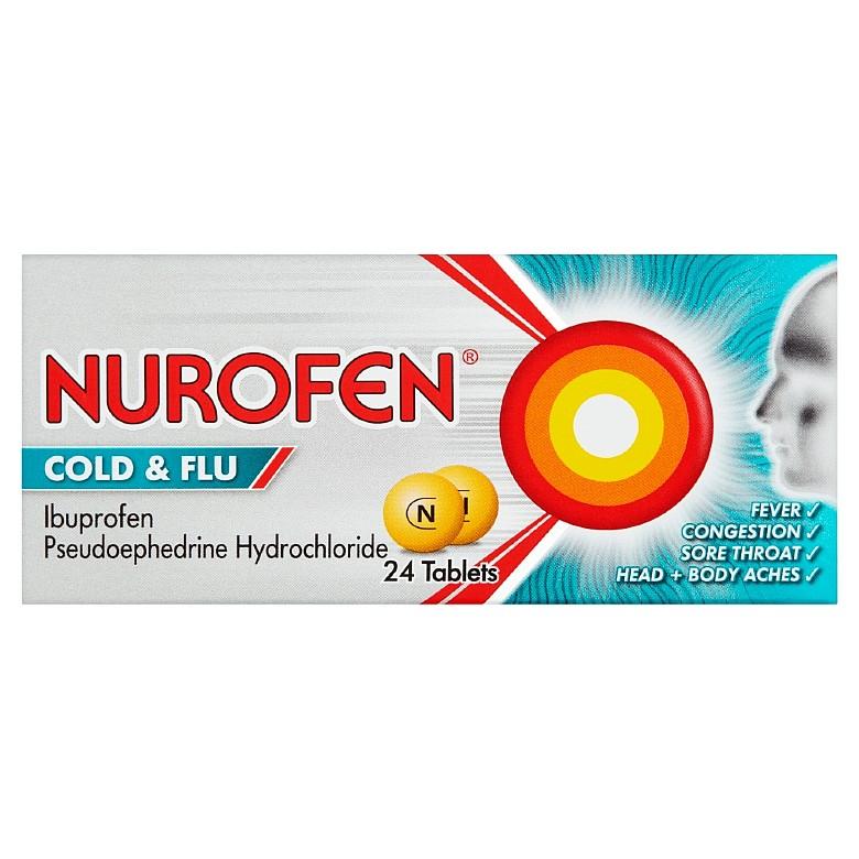 Nurofen Cold & Flu 24 Tablets