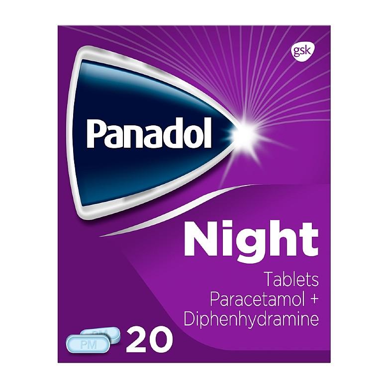 Panadol Night Pain 20 Tablets