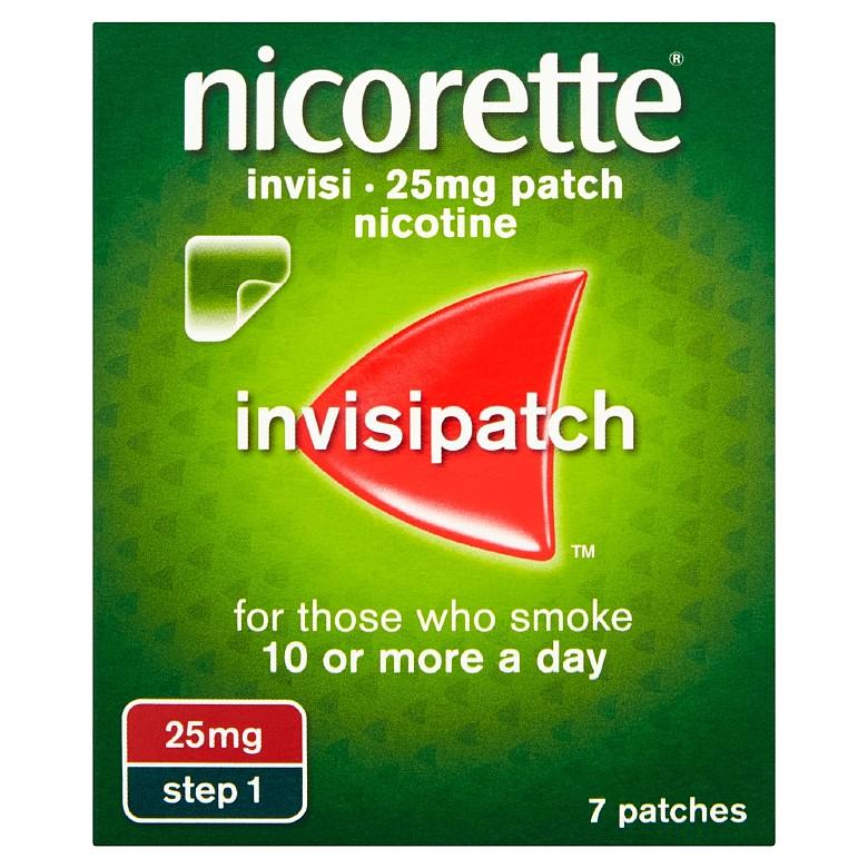 Nicorette Invisipatch 25Mg Nicotine Patches 7