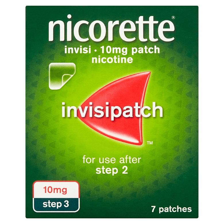 Nicorette Invisipatch 10Mg Nicotine Patches 7