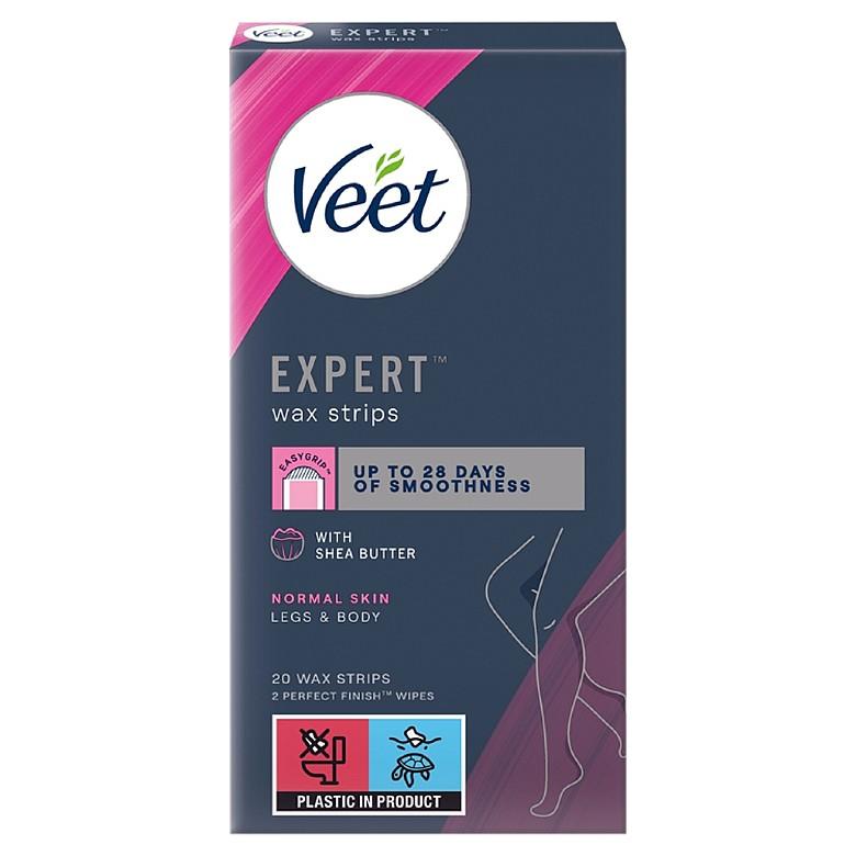 Veet Expert Cold Wax Strips Legs Normal