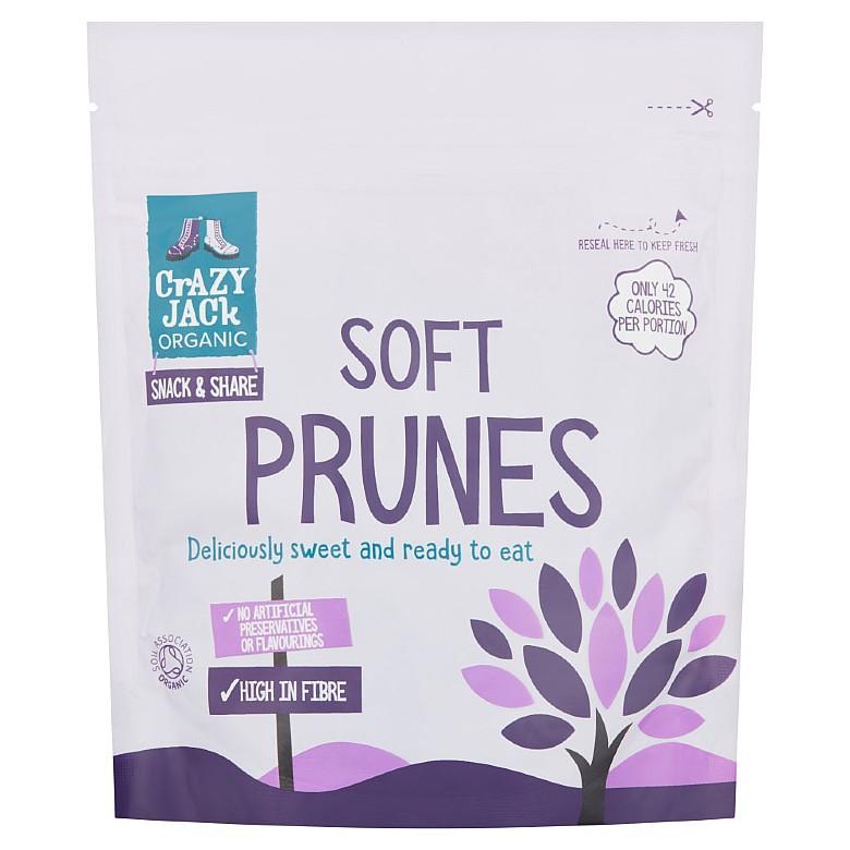 Crazy Jack Ready To Eat Prunes Organic 200G