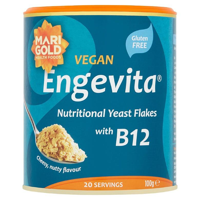 Marigold Engevita & B12 (Blue) Yeast Flakes 100G