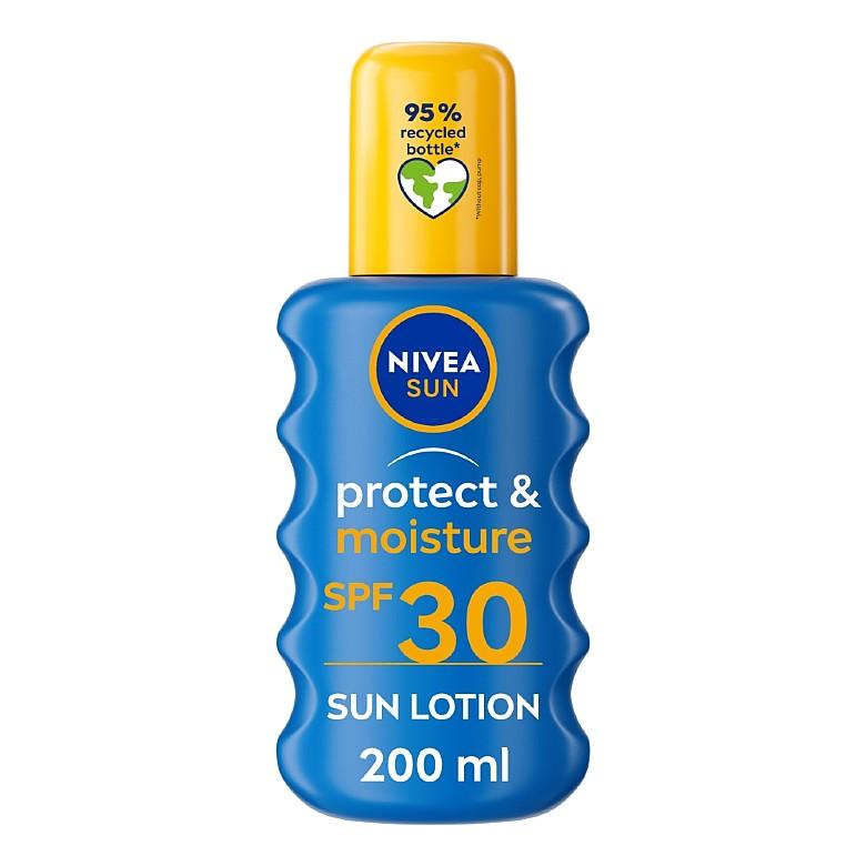 Nivea Sun Moisturising Lotion Spf30+ 200Ml