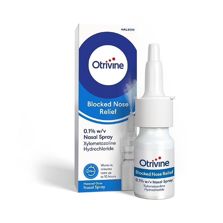 Otrivine Adult Metered Dose 0.1% Nasal Spray 10Ml