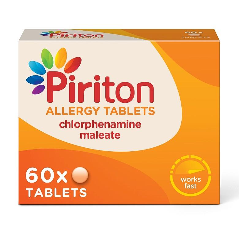 Piriton Allergy Tablets 60 Tablets