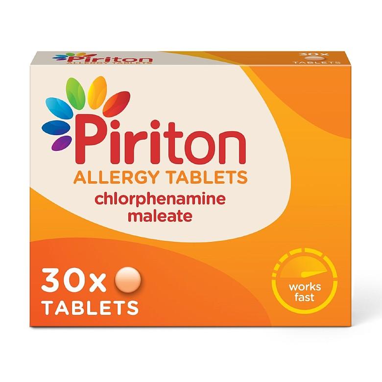 Piriton Allergy Tablets 30 Tablets