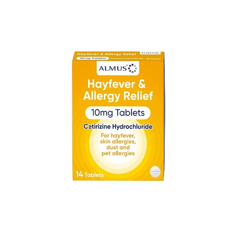 Cetirizine 10Mg Tablets 14 Tablets