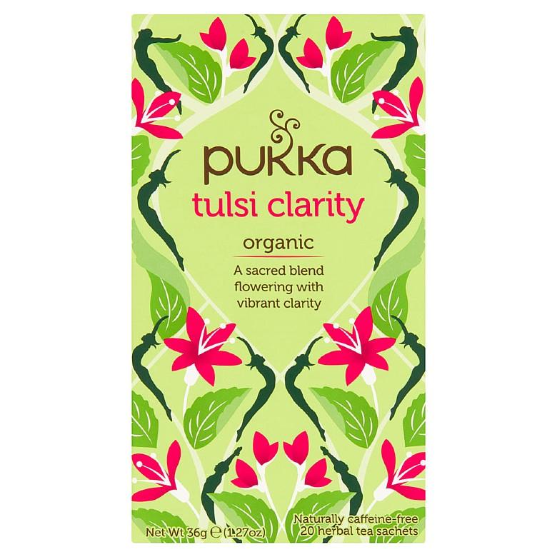 Pukka Organic Tulsi Clarity Tea Bags 20 Bags