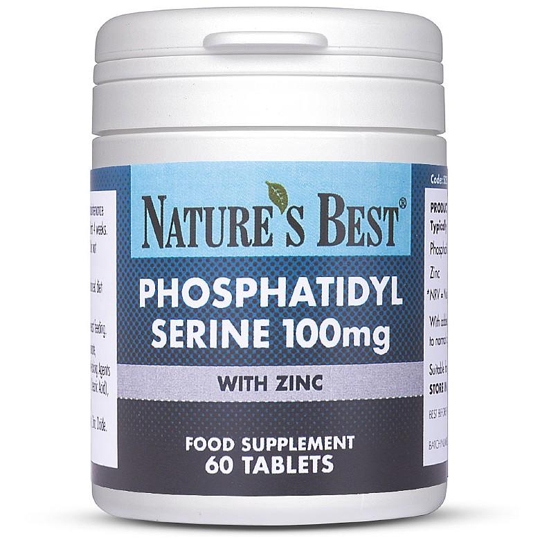 Phosphatidyl Serine 100Mg, Contributes To Normal Cognitive Function* 60 Tablets