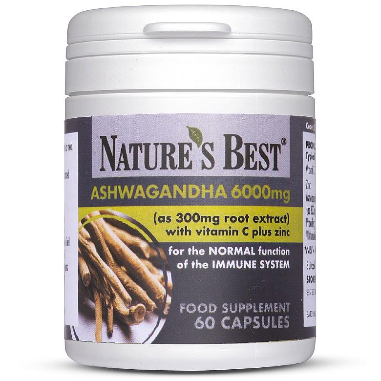 Ashwagandha 6000Mg 60 Capsules