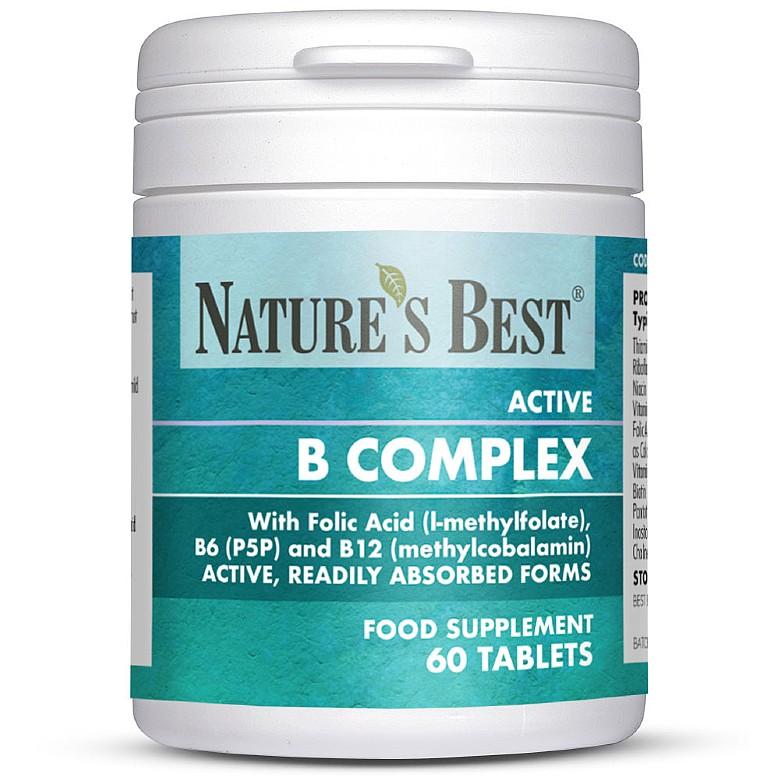 Active B Complex, For A Reduction In Tiredness And Fatigue 60 Tablets