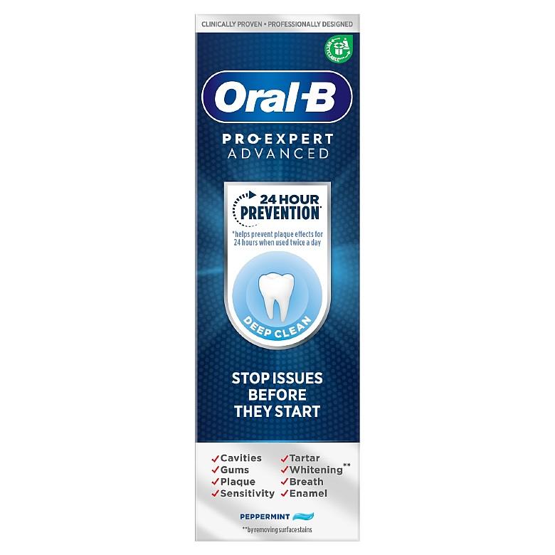 Oralb Advanced Deep Clean Toothpaste 75Ml