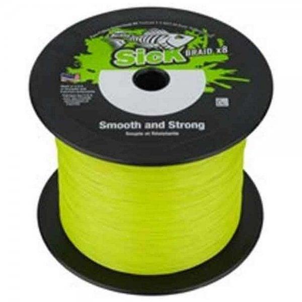 Berkley Sick Braid Flame Green 0.10mm/7.5kg/16lb 2000M Size: Flame Gre