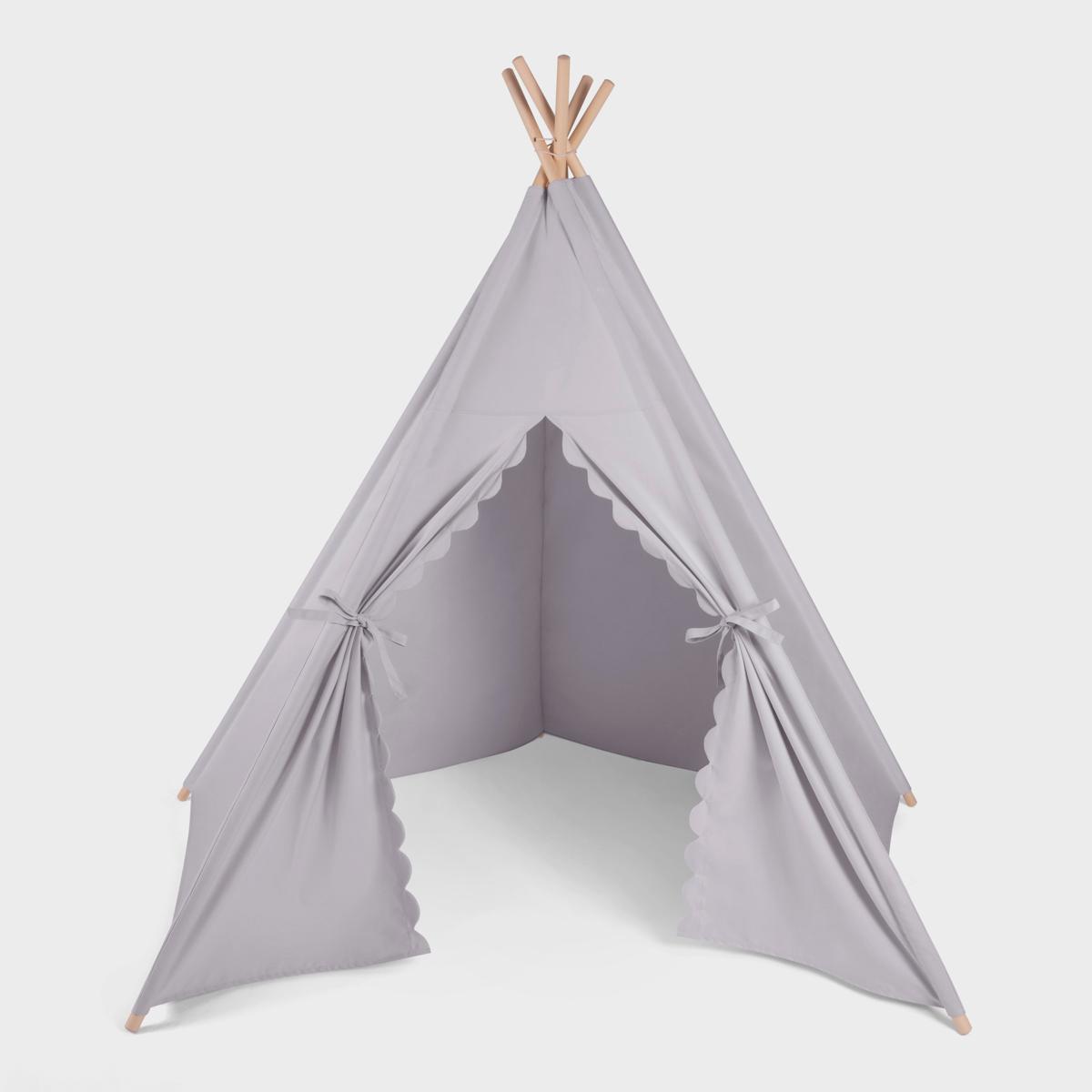 The Little Green Sheep Teepee Grey