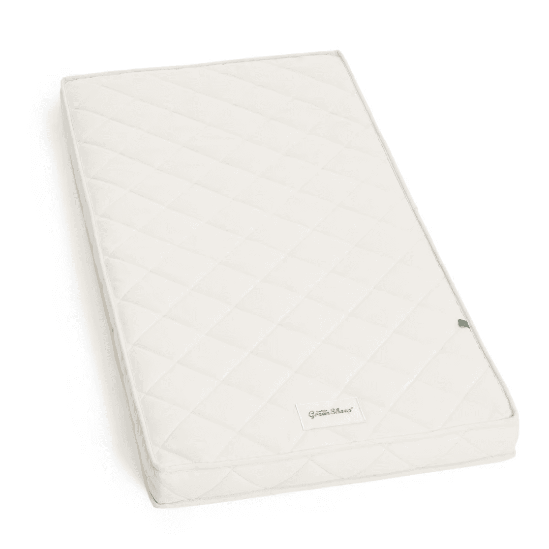 The Little Green Sheep Natural Sprung Cot Bed Mattress - 70x140cm