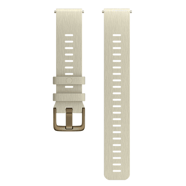 Polar silicone wristband, 20 mm, Cloud White