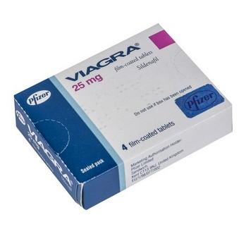 Viagra 25mg Tablets (4 Tablets)