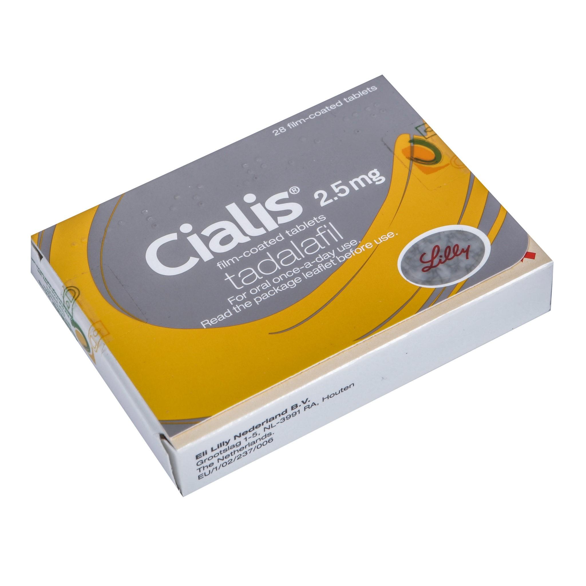 Cialis Daily 2.5mg Tablets (84 Tablets)