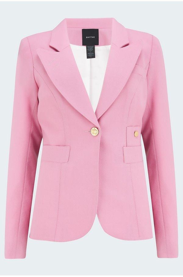 Smythe - Classic Duchess Blazer in Rethink Pink