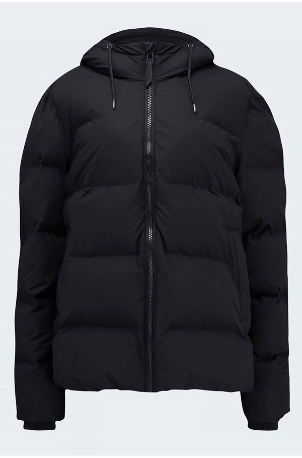 Rains - Puffer Jacket in Black