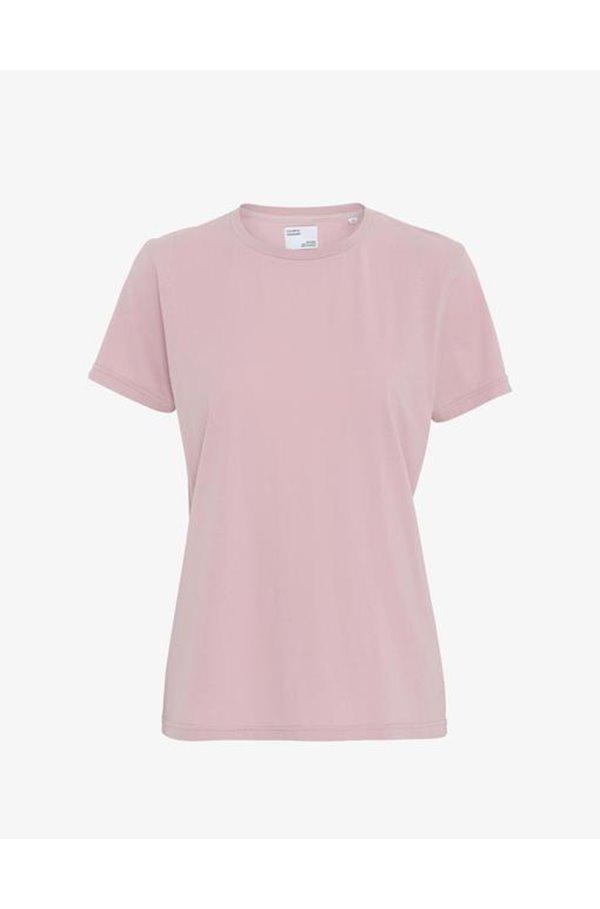 Colorful Standard - Organic Tee Shirt in Faded Pink