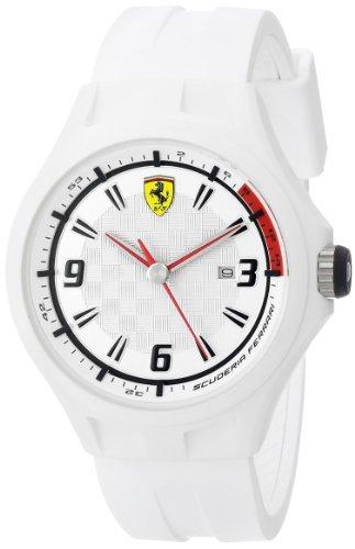 Watch strap Ferrari SF101.1 / 0830003 / SF689309000 Rubber White 22mm