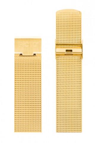 Watch strap Picto 0920 Milanese Gold Toned 20mm