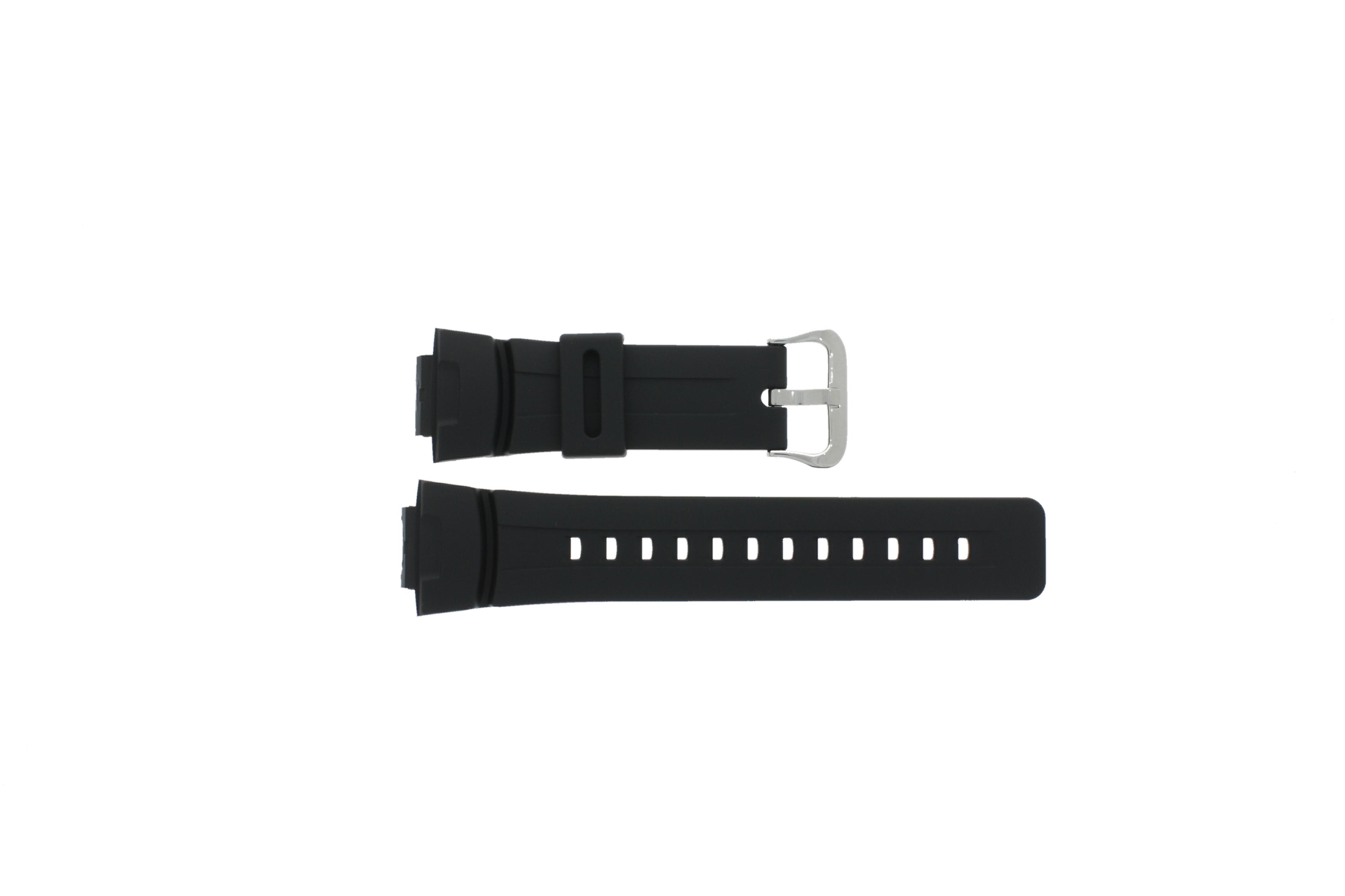 Watch strap Casio G-100 / G-101 / G-200 / G-2110 / G-2300 Plastic Black 16mm