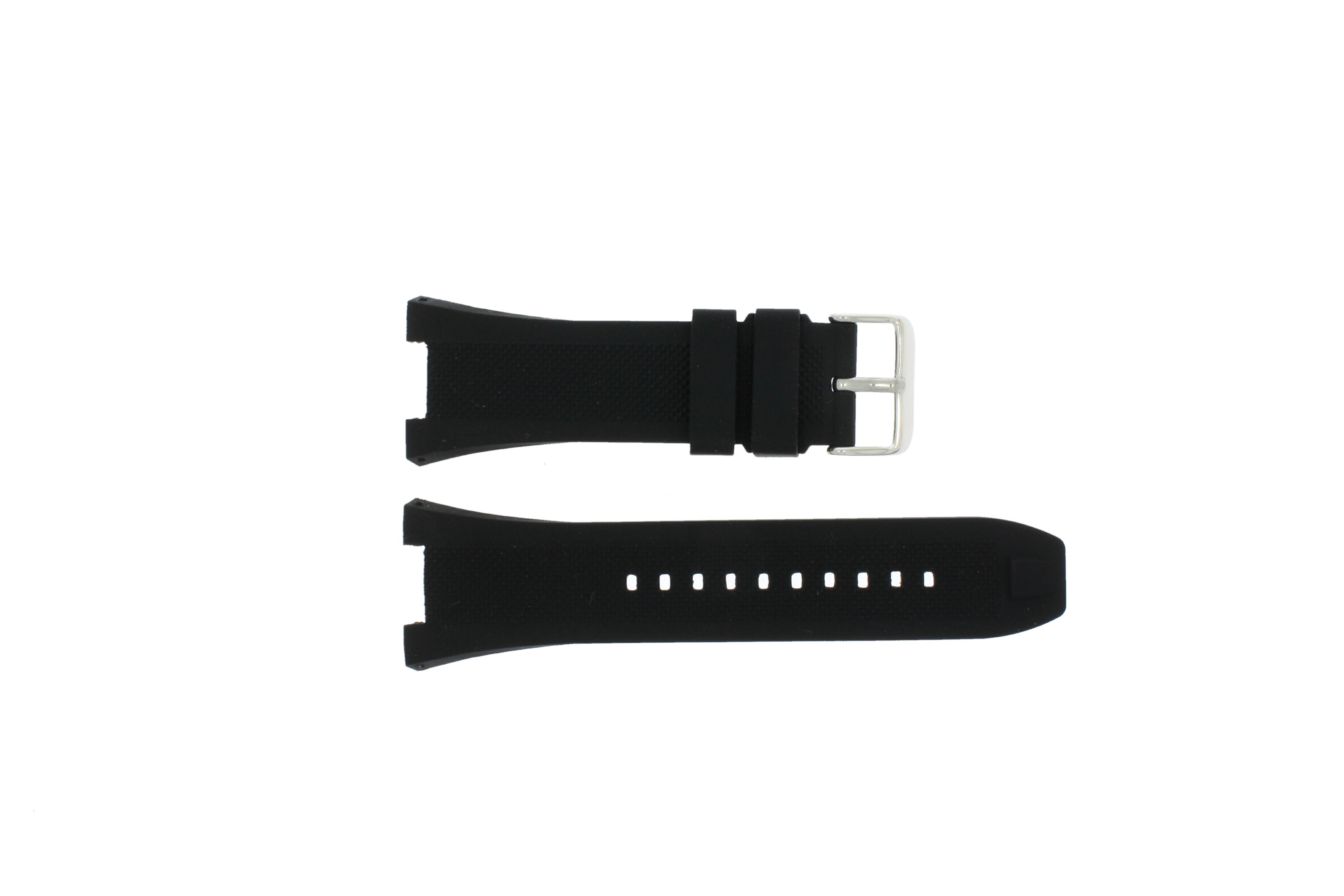 Watch strap Pulsar PT3449X1 / VD53 X127 / PHG048X Rubber Black 14mm