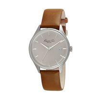 Watch strap Kenneth Cole 10029307 Leather Brown