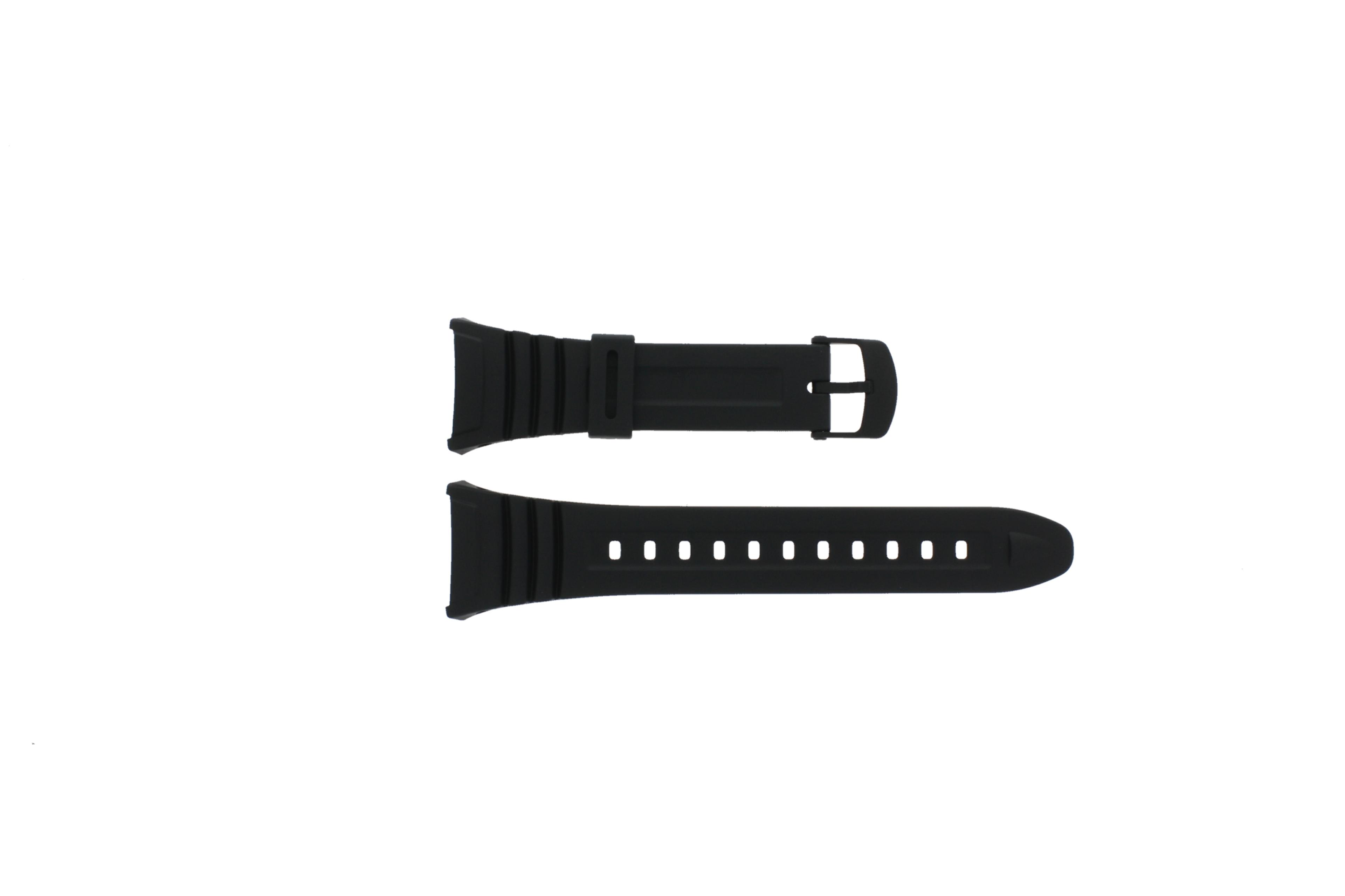 Watch strap Casio W-96H-1AV / W-96H-1BV / W-96H-2AV / 10076822 Plastic Black 20mm